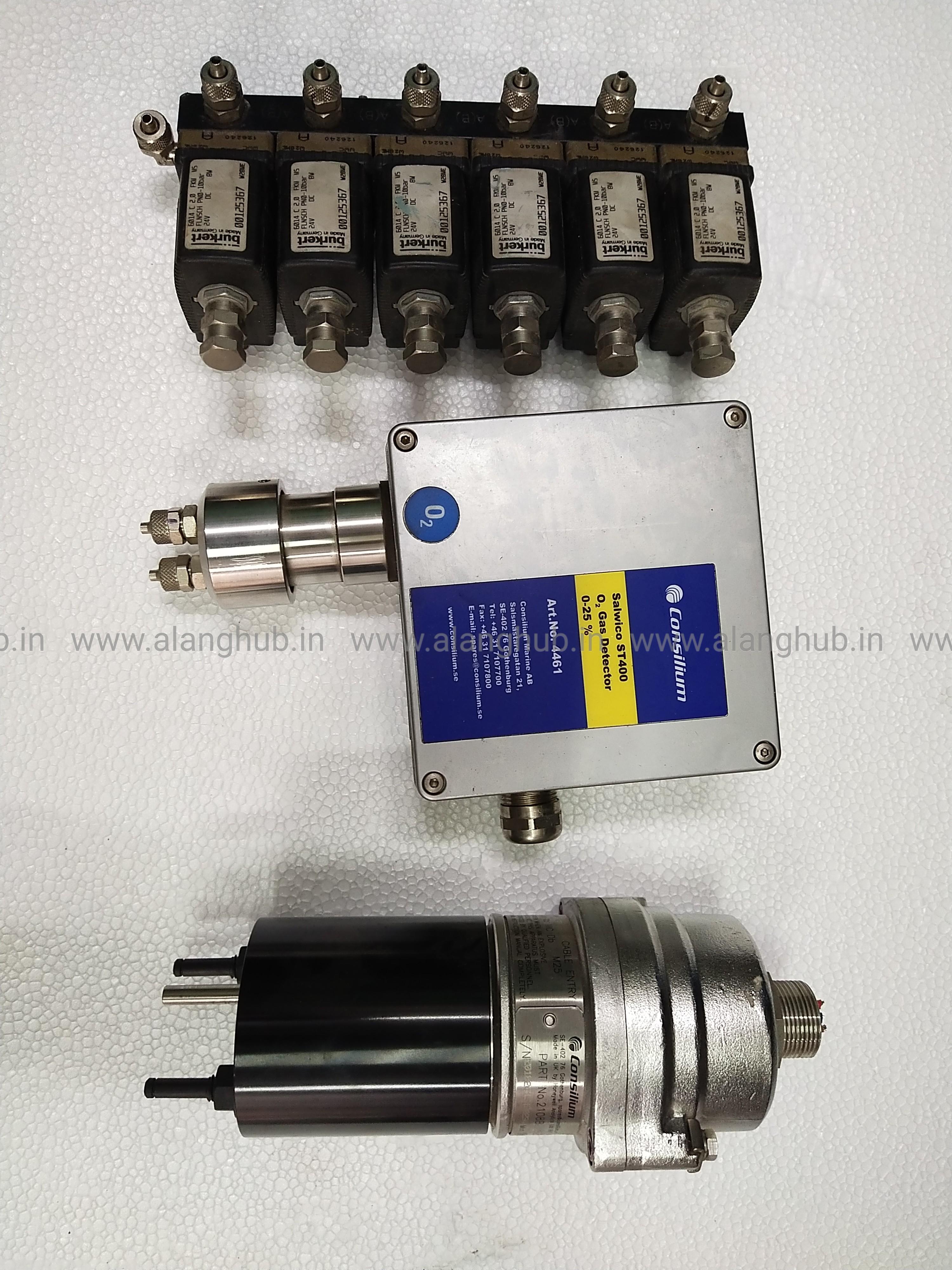 Consilium Salwico ST400, O2 Gas Detector, Infrared gas detector, Used, Second hand, Aftermarket