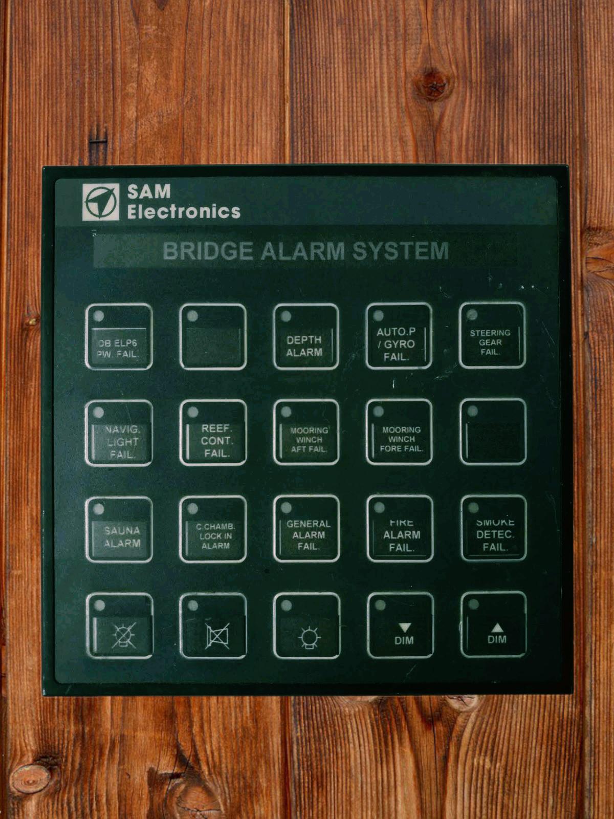 SAM Electronics Bridge Alarm System STN ATLAS C6115 BAP 401
