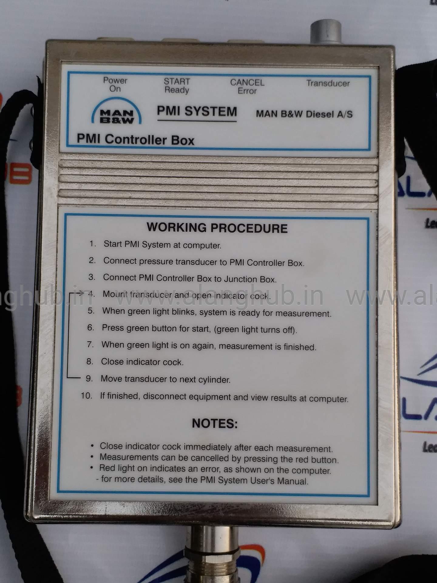 MAN B & W PMI SYSTEM CONTROLLER BOX
